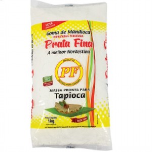 Goma de Mandioca Prata Fina 1Kg